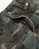 Double Waist Camo Cargo Pants | Inflation Streetwear