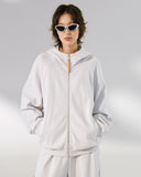 LYCRA® High Collar Comfy  Zip Up Hoodies | Inflation Streetwear