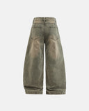Retro Acid Wash Baggy Cargo Pants | Inflation Streetwear
