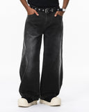 Retro Acid Wash Baggy Cargo Pants | Inflation Streetwear