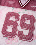 Floral Digital Print Mesh Jersey | Inflation Streetwear