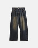 Monkey Wash Wide Leg Jeans | Inflation Streetwear
