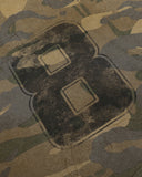 Distressed Camo Long Sleeve T-Shirt | Inflation Streetwear