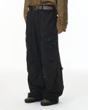 Garment Wash Ripped Cargo Pants | Inflation Streetwear