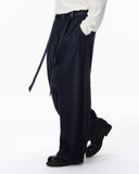 Raw Silky Denim Jeans with Belt | Inflation Streetwear