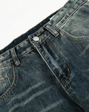 Acid Washed Ripped Baggy Barrel Jeans | Inflation Streetwear