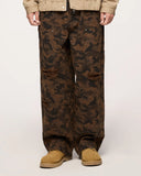 Camo Ripped Cargo Pants | Inflation Streetwear