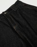 Black Baggy Denim Jeans | Inflation Streetwear
