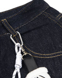Contrast Stitching Barrel Jeans | Inflation Streetwear