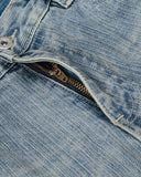 Acid Washed Stitching Flared Denim Jeans | Inflation Streetwear