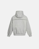 Air-Layer Contrast Stitching Zip Up Hoodies | Inflation Streetwear