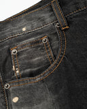 Acid Wash Baggy Barrel Jeans | Inflation Streetwear