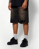 Acid Washed Ripped Jorts | Inflation Streetwear