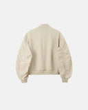 Plaid Lining Bomber Jacket | Inflation Streetwear