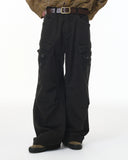 Garment Wash Ripped Cargo Pants | Inflation Streetwear