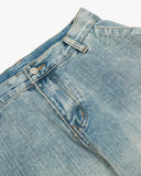 Acid Wash Deconstructed Stitching Baggy Jeans | Inflation Streetwear