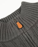 Quarter Zip Up Knitwear Sweaters | Inflation Streetwear