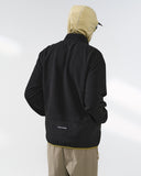 Wavy Fleece Zip-Up Jacket | INFLATION Streetwear