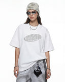Hollow Embroidered Graphic T-Shirt | Inflation Streetwear