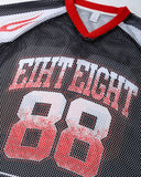 Flame Graphic Mesh Jersey | Inflation Streetwear