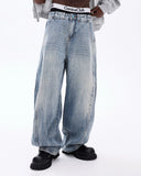 Clean Fit Acid Wash Baggy Jeans | Inflation Streetwear