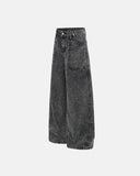 Vintage Washed Baggy Utility Jeans | Inflation Streetwear