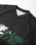 Flame Print Mesh Tees | Inflation Streetwear