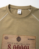 Retro Graphic Printing Raglan Tshirt | Inflation Streetwear