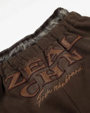 Appliqué Embroidery Washed Baggy Sweatpant | Inflation Streetwear