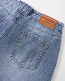 Blue Monkey Wash Baggy Jeans | Inflarion Streetwear