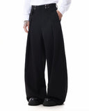Metal Hook Wide-Leg Suit Pants | Inflation Streetwear