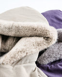 Washed Paint Splatter Faux Fur Lined Bomber Jacket | Inflation Streetwear