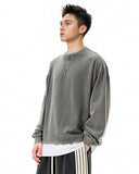 Distressed Washed Long Sleeve Tees | Inflation Streetwear