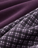 Boxy Fit Plaid Reversible Jacket | Inflation Streetwear