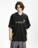 Sporty Patchwork Print Jersey | Inflation Streetwear