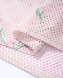 Floral Digital Print Mesh Jersey | Inflation Streetwear