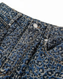 Vintage Leopard Print Barrel Jeans | Inflation Streetwear