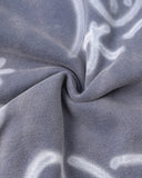 INFLATION Graffiti Washed Zip Up Hoodies