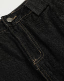 Black Baggy Denim Jeans | Inflation Streetwear