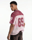 Floral Digital Print Mesh Jersey | Inflation Streetwear