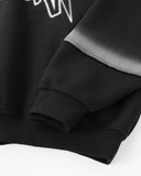 Stitching Spray-Painted Hoodies | Inflation Streetwear