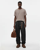 Blank Henley Neck Casual T-Shirt | Inflation Streetwear