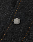 Metal Toggle Raw Denim Jacket | Inflation Streetwear