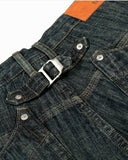 Striped Pattern Straight Leg Jeans | Inflation Streetwear