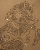 Rivets Dragon Acid Wash Zip Up Hoodies | Inflation Streetwear