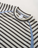 Patchwork Striped Long Sleeve Tees | Inflation Streetwear