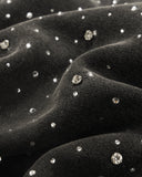 Distressed Washed Fleece Rhinestone Zip Up Hoodies | Inflation Streetwear