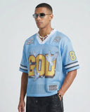 Dove Graphic Mesh Football Jersey | Inflation Streetwear