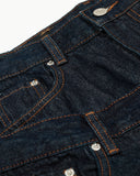 Double Waist Raw Baggy Jeans| Inflation Streetwear