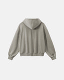 Acid Wash French Terry Zip Up Hoodies | Inflation Streetwear